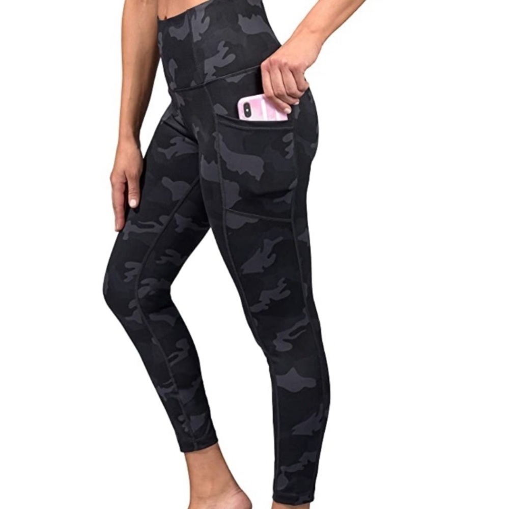 Yogalicious Lux Camo Side Pocket 7/8 Legging FH